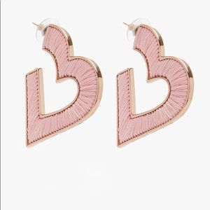 Mignonne Gavigan Pink Heart Earrings